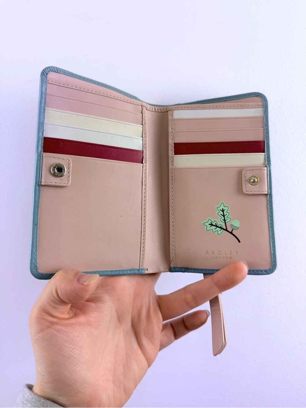 Radley London Radley Rambles Leather Picture Wallet Scottie Dog Medium Bifold - Picture 3 of 8